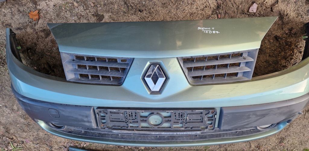 фото №9, Бампер передній перед renault scenic ii ted97
