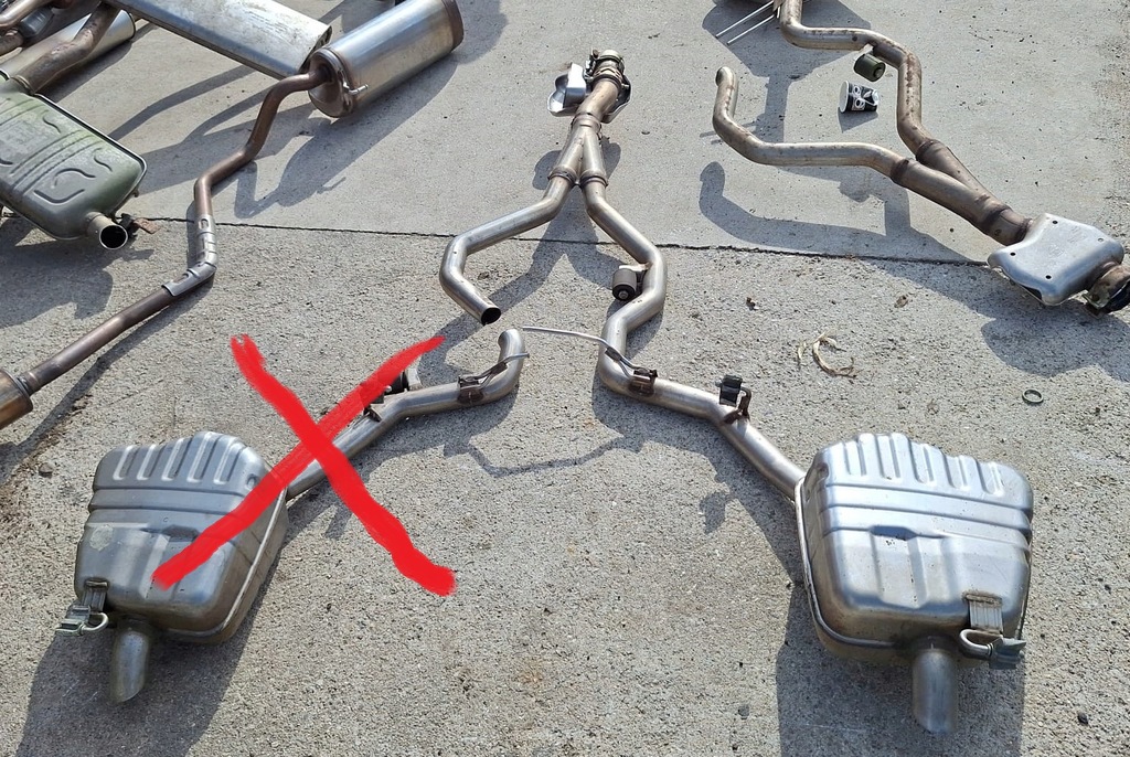 фото №1, Гаситель kpl труба выхлопная land rover discovery l462