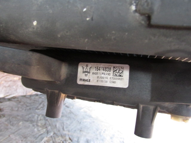 Maserati quattroporte vi 3.0 v6 benz. 2015r. m156b радиатор вентилятор комплект с Разборки