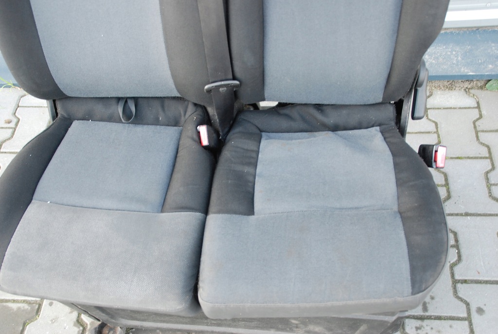 фото №7, Лавка заднее сиденье двойной renault master iii