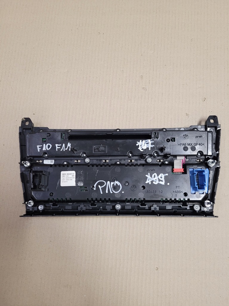 фото №4, Bmw f10 f11 панель кондиционера радио