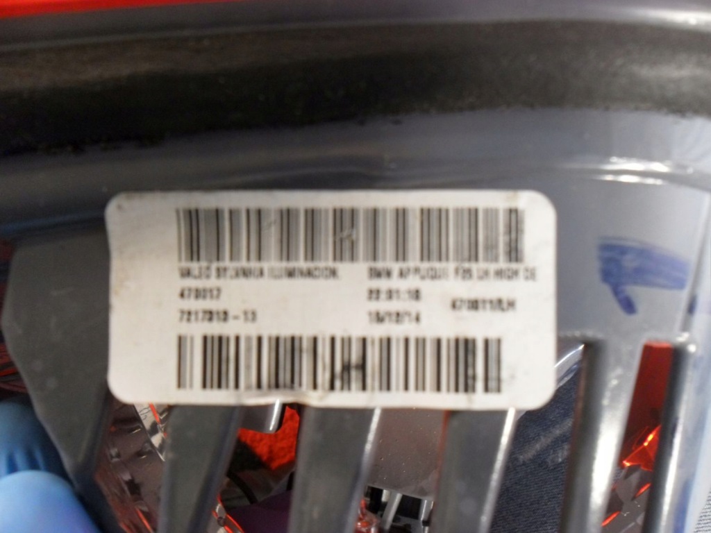 фото №12, Bmw x3 f25 лампа ліва задня лівий задня w кришка