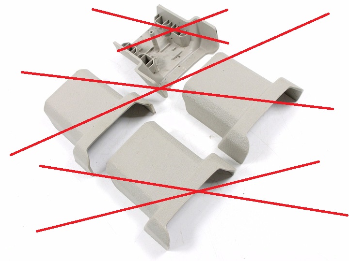 фото №3, Jeep commander xh заглушка накладка сиденье задняя