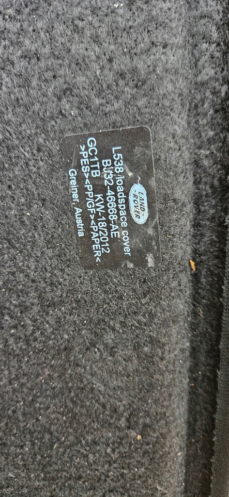 фото №14, Land rover evoque i lift полиця багажника bj32-46668-ae