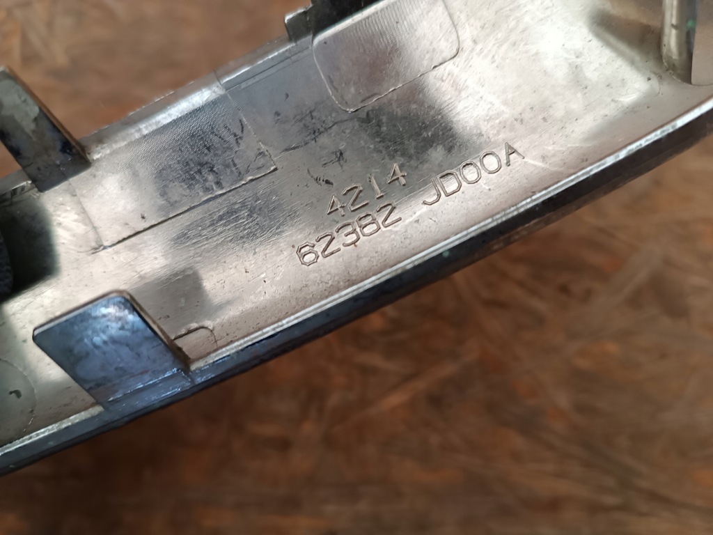 фото №9, Рамка хром бампера решітка решітка перед 62382jd00a nissan qashqai j10