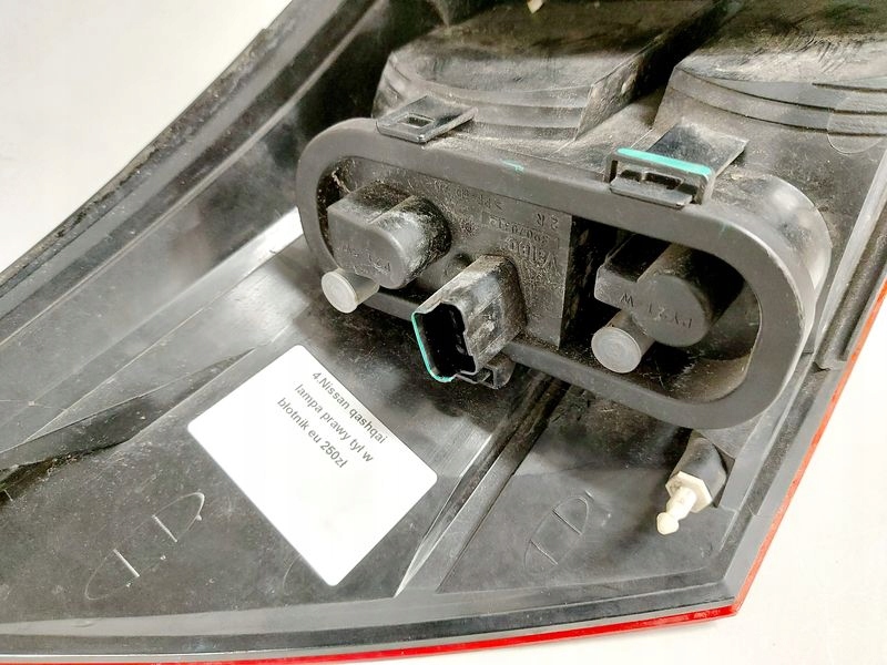 фото №7, Nissan qashqai j10 лампа правый задняя w крыло правая