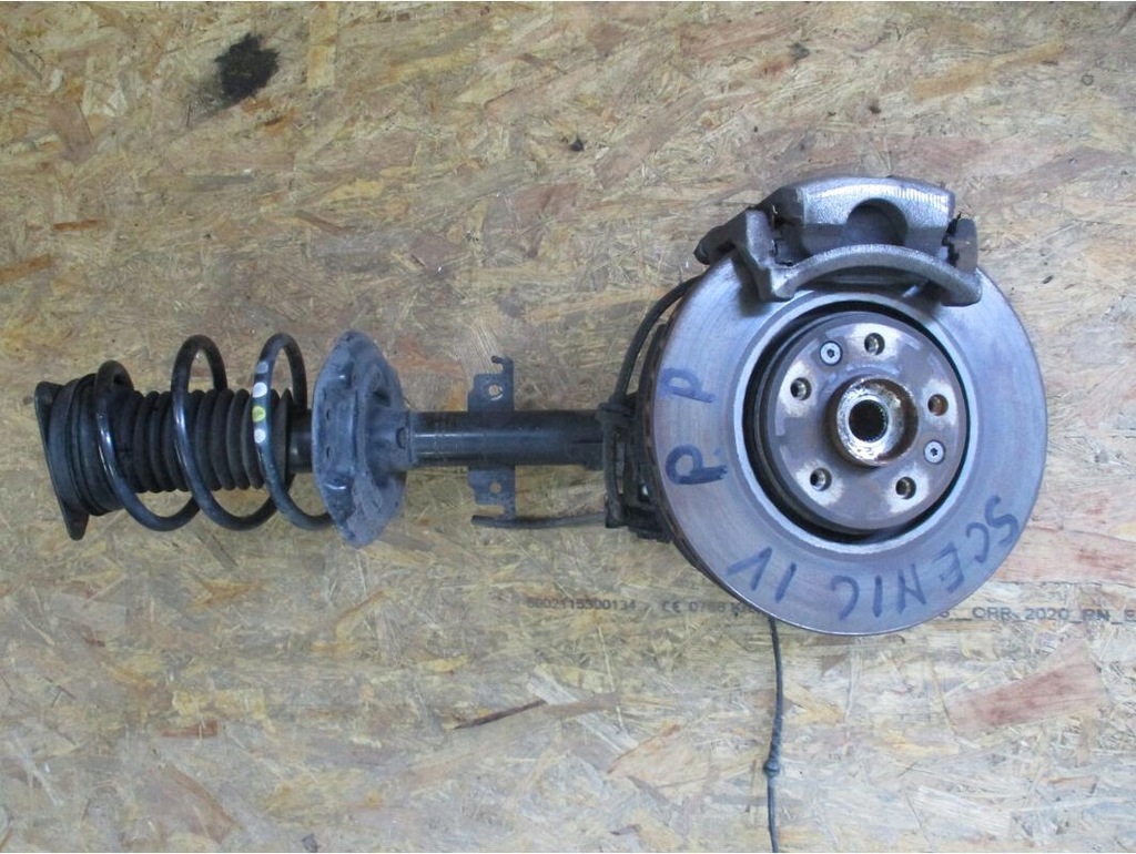 фото №1, Поворотный кулак амортизатор амортизационная стойка перед renault scenic iv 1.5 dci 1.2 tce