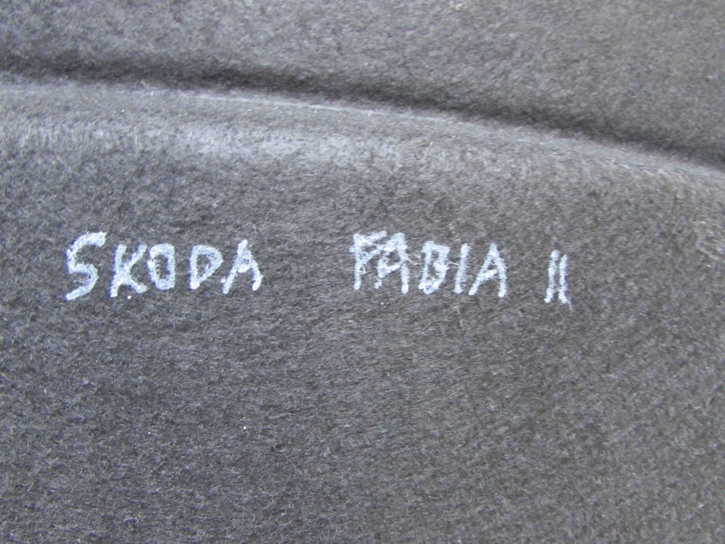 фото №6, Skoda fabia iii 5d hb 14-22 полка багажника задняя 6v6867769