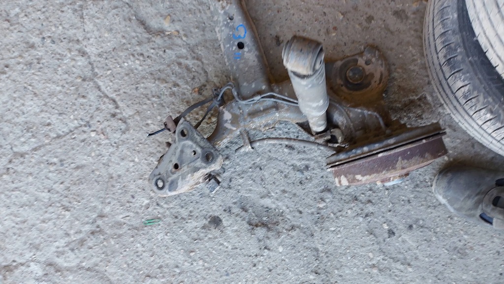 фото №6, Citroen c3 ii балка подвеска osi задний