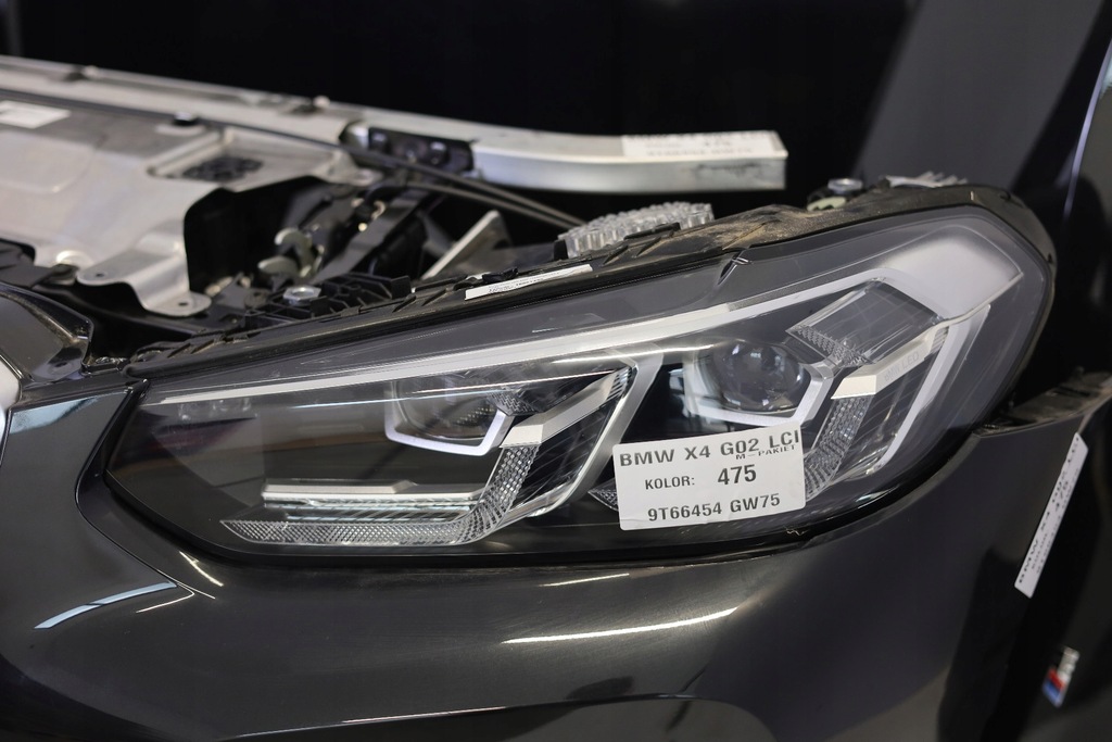 фото №6, Перед bmw x3 g01 x4 g02 lci lift капот бампер крыло led pas m-pakiet 475