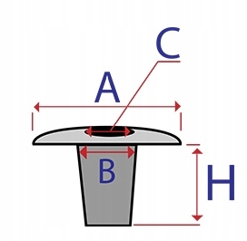фото №2, Клипса втулка накладка i emblematów do bmw
