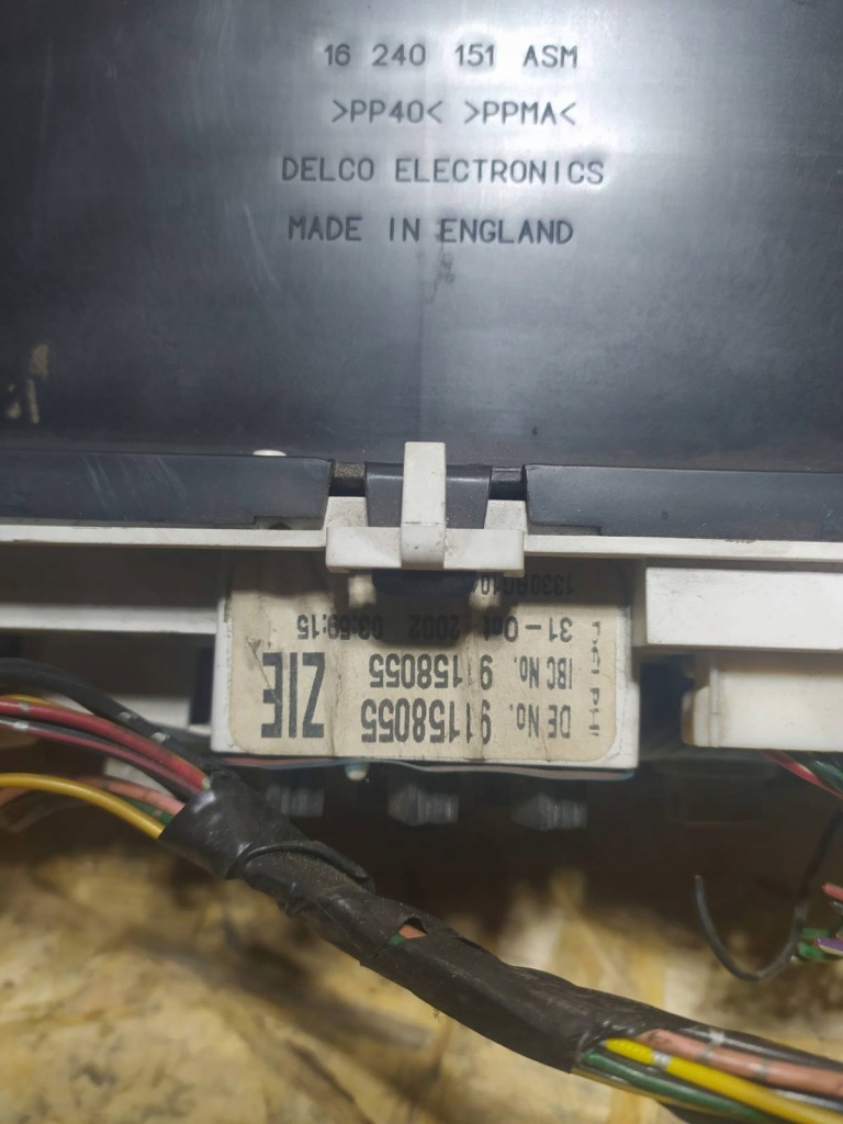 фото №9, Opel frontera b 2.2 dti лічильник прилади europa 16240151