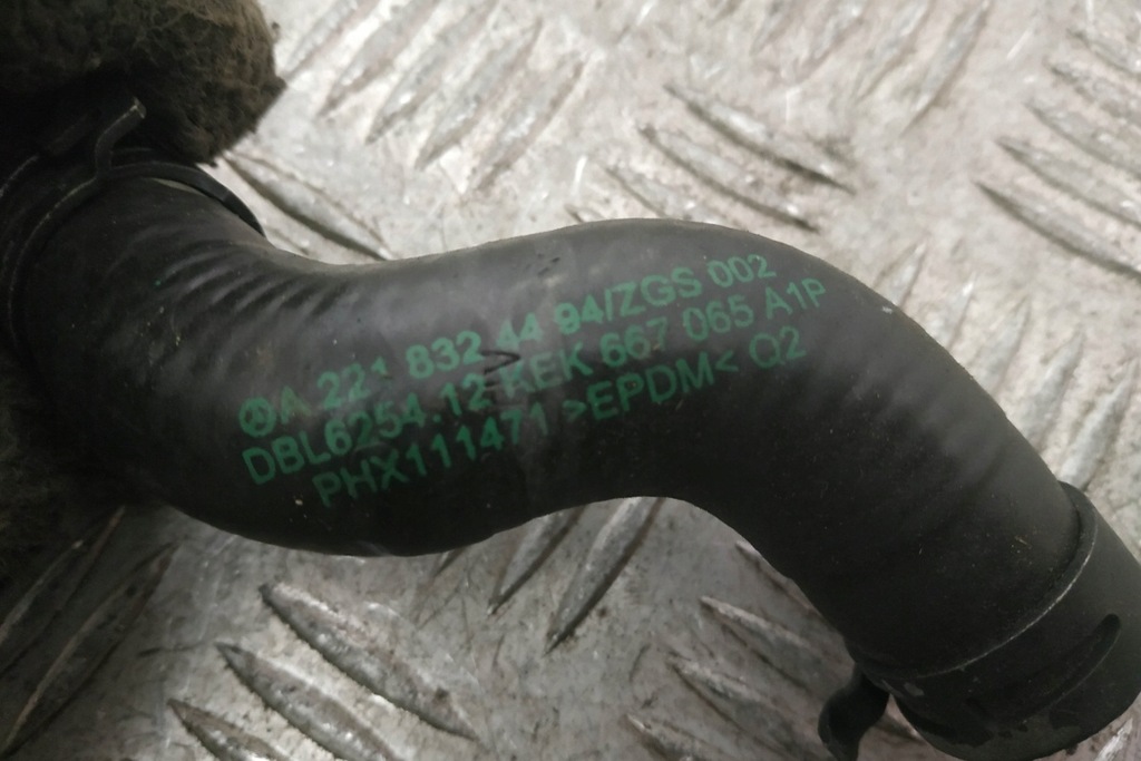 фото №6, Труба охолодження mercedes-benz s w221 a2218324494 3.0l дизель 173kw 2010