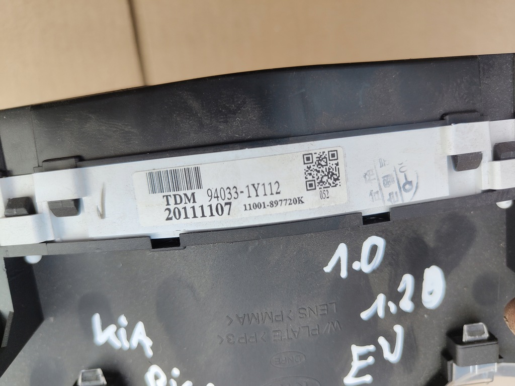 фото №4, Лічильник прилади 94033-1y112 kia picanto ii 11- eu