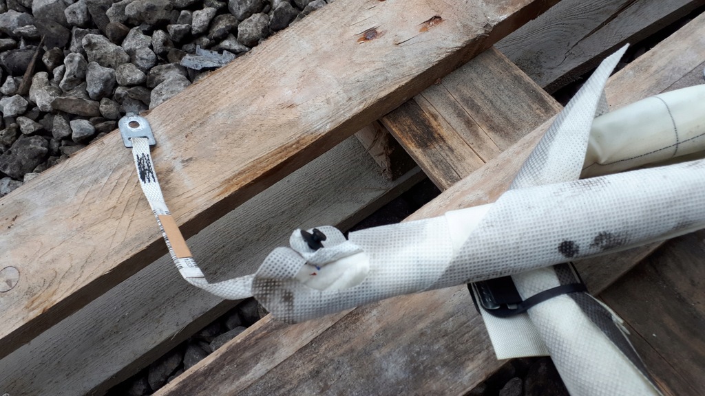 фото №12, A4 b8 шторка безопасности правая правый перед подушка безопасности org s4