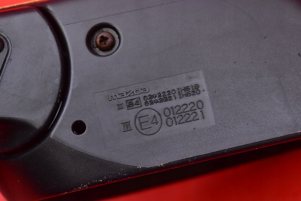 фото №10, Дзеркало ліва жовті eu 012221 mazda 3 1 i bk 03-06 5 pin