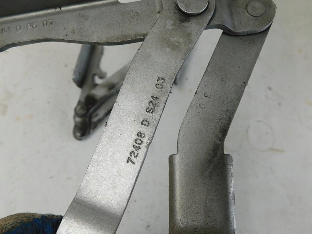 фото №7, Peugeot 807 c8 2003r петлі капот 2szt