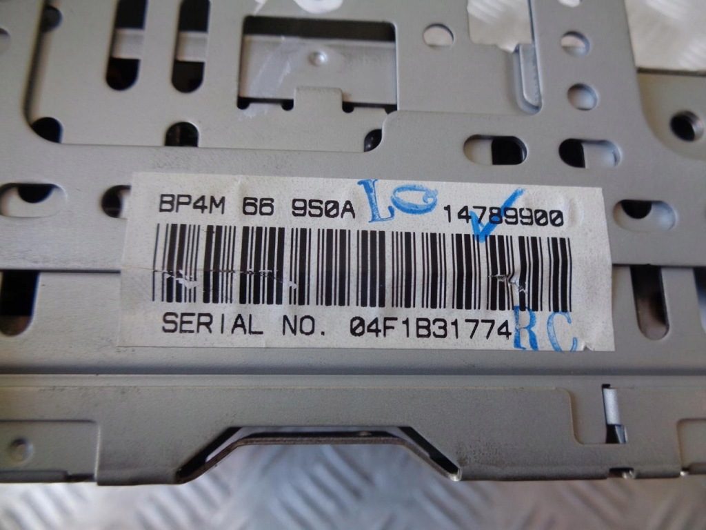 фото №7, Радіопрогравач радіо cd дисплей mazda 3 i bk 03-09 bp4m66950a
