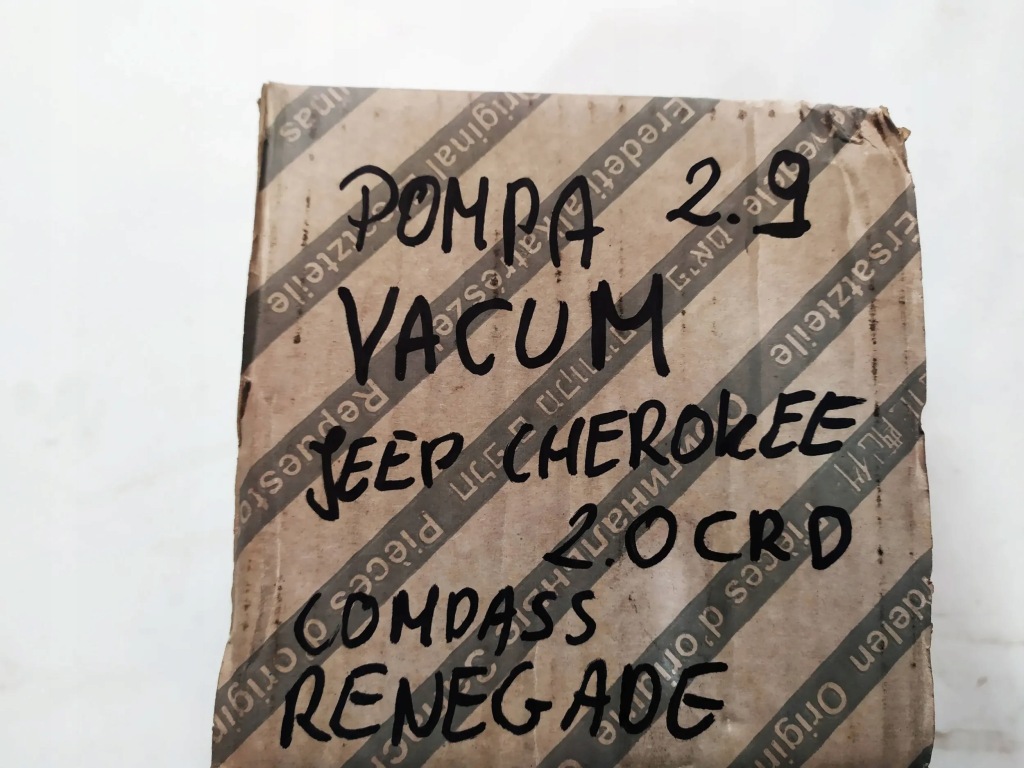 фото №3, Насос вакуумa вакуум jeep cherokee compass renegade 2.0 crd
