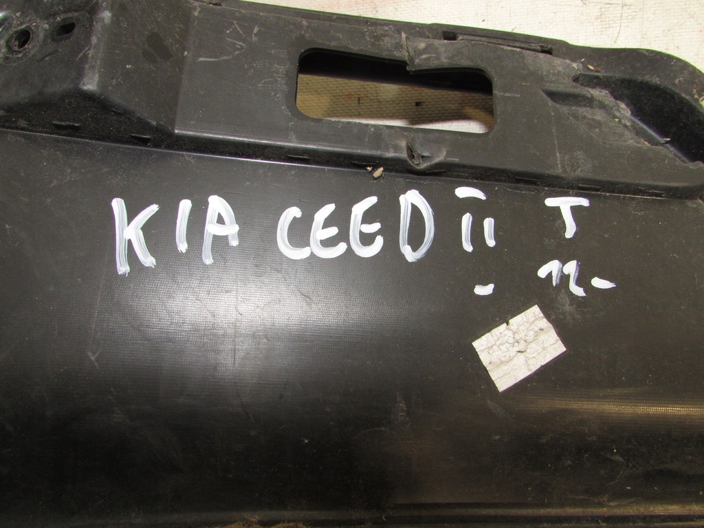 фото №9, Накладка спойлер бампера задняя задний kia ceed ii 2 hd a2866-83000