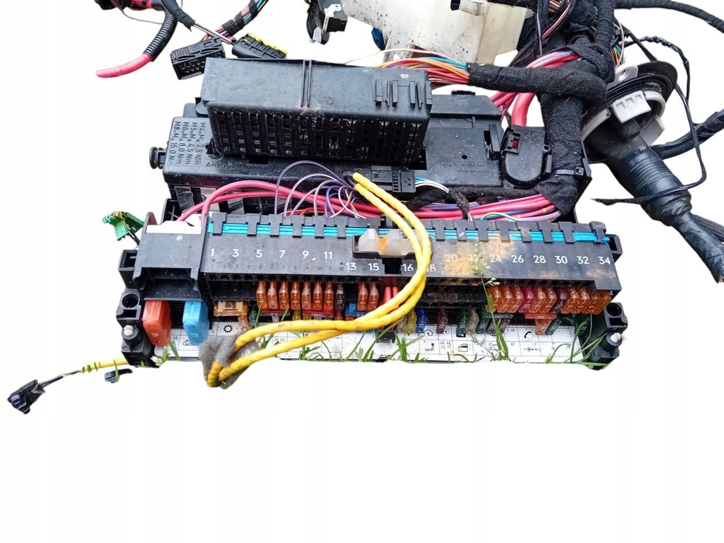 фото №7, Bmw x3 e83 3.0i электропроводка жгут трубопровод кабели 418210