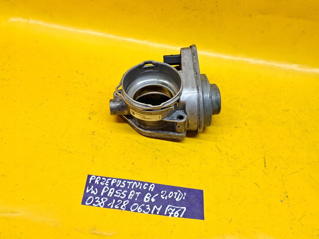 фото №9, Дросельна заслінка leon ii,passat b6 2,0tdi 038128063m