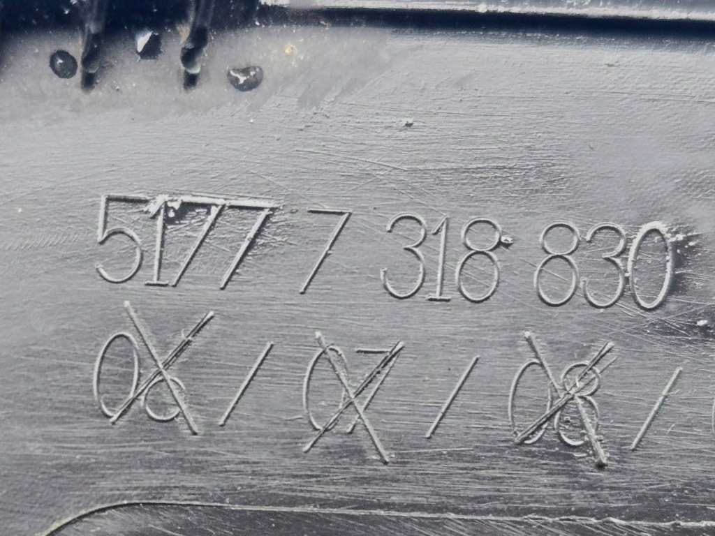 фото №9, Накладка молдинг крыла заднего задняя сторона правая mini f56 f55 7318830