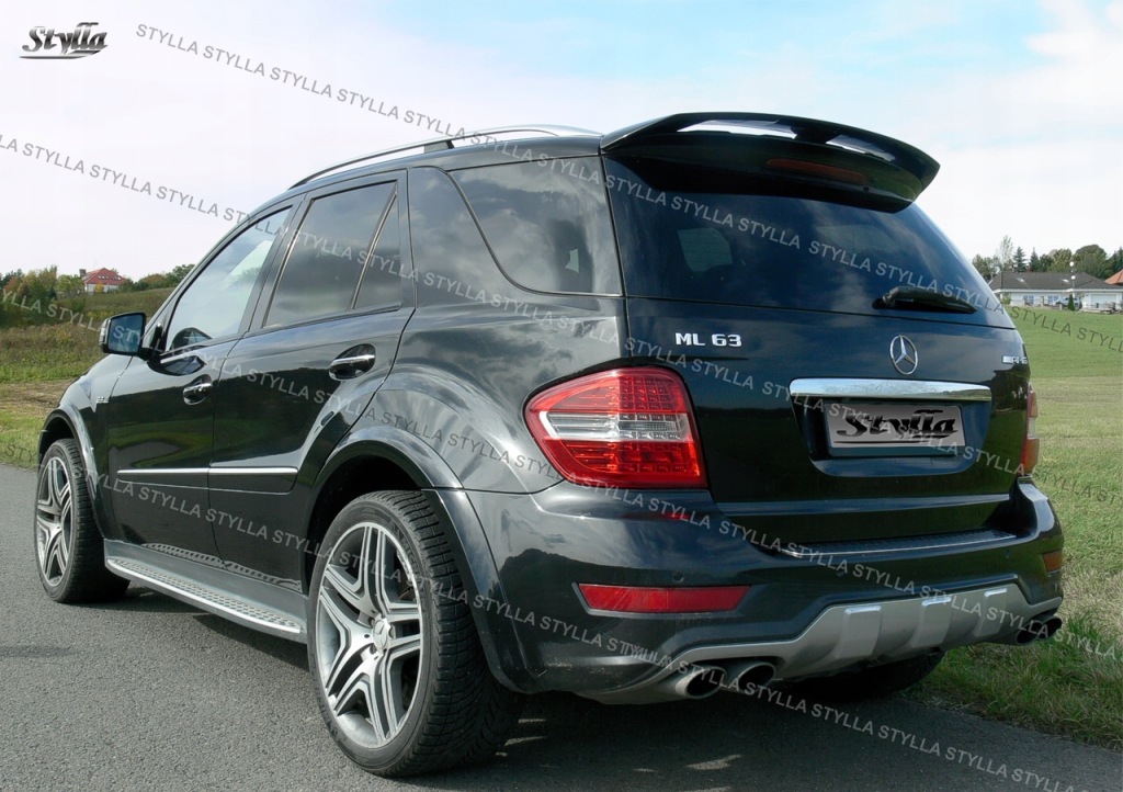 Спойлер спойлер до mb mercedes benz m-class ml w164 amg suv 2 mk2 06-- mb6 в Україні