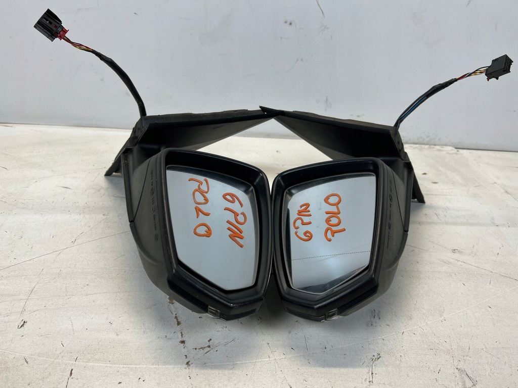 фото №1, Vw polo 2g дзеркало праве 6-pin