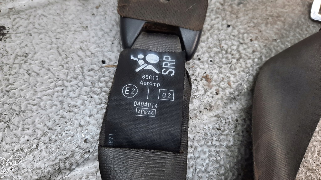 фото №4, Pas безопасности p.p. renault modus 07r 1.5dci