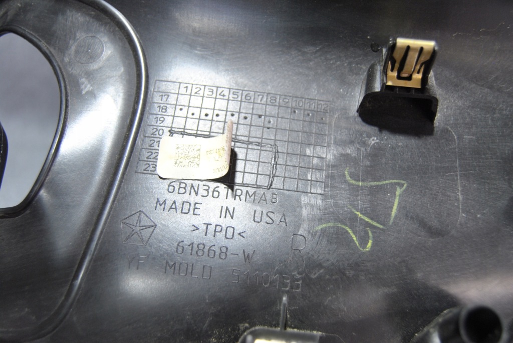 фото №3, Dodge ram 1500 v gen 2019- защита стойка правый задняя