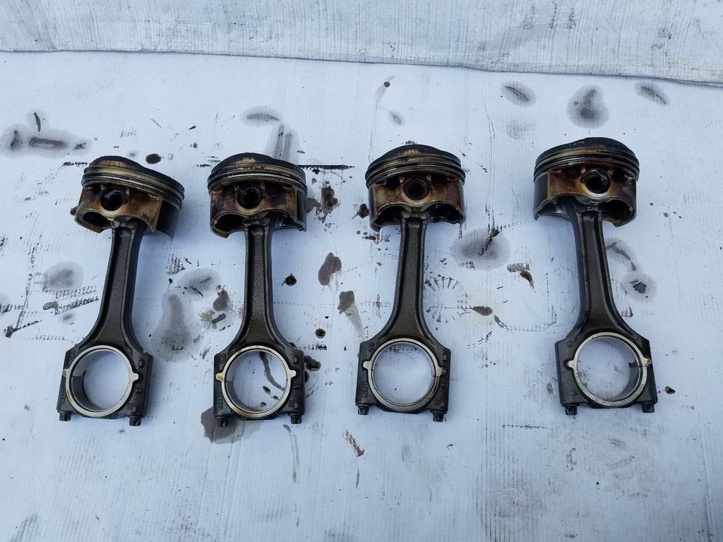 фото №1, Поршень шатун audi a3 8p lift 1.8 tfsi bzb