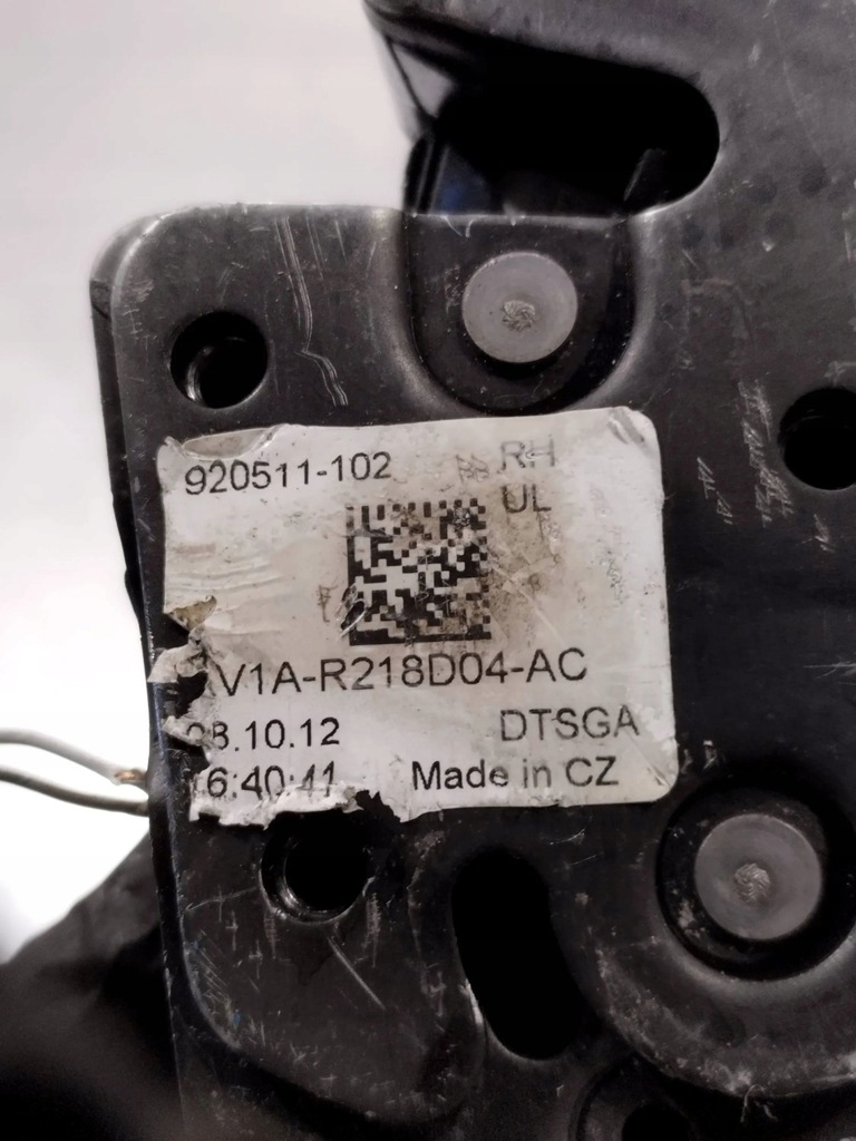 фото №9, Ford b-max 2012 перед сторона права замок двері передніх