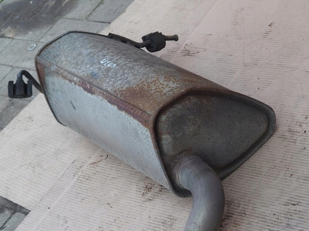 Гаситель конечный труба mercedes w203 2.2 cdi седан в Украине