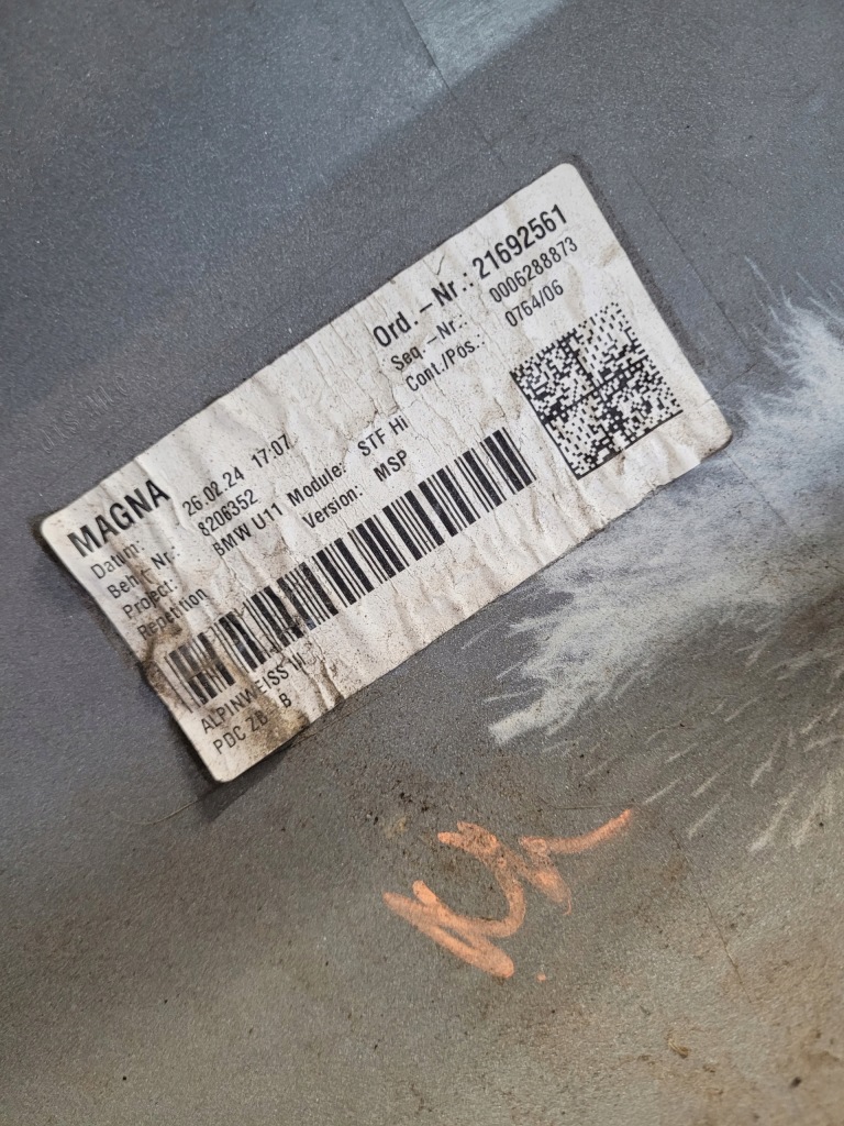 Bmw x1 u11 msp mpakiet m-pakiet 9881934 бампер задняя задний задний оригинал Цена