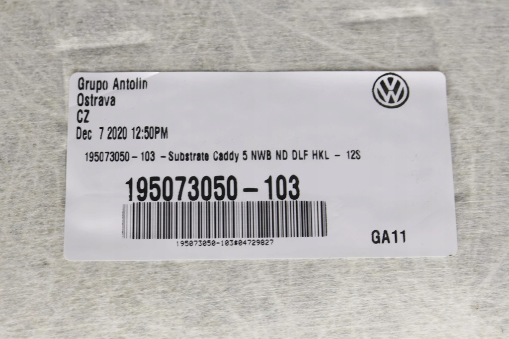 фото №7, Vw caddy потолок 2k7