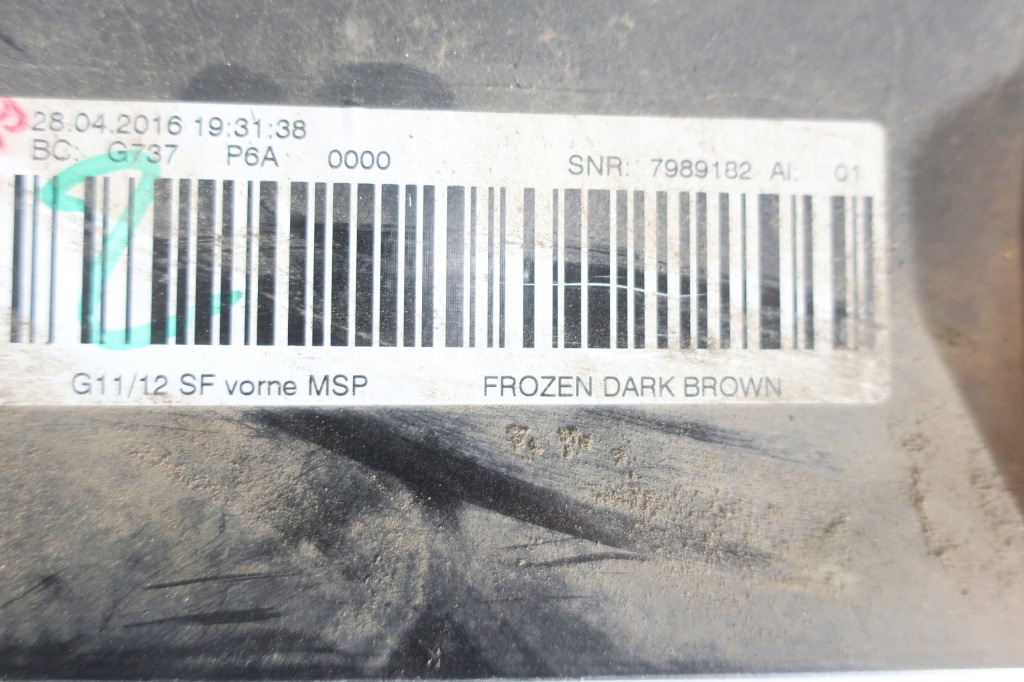 фото №8, Бампер передний перед m набор bmw 7 g11 g12 przed lift омыватель