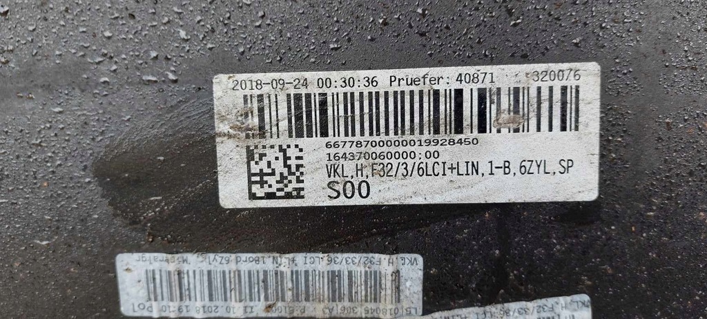 фото №12, Bmw 4 f32 f33 f36 lift 7432630 бампер задняя задний