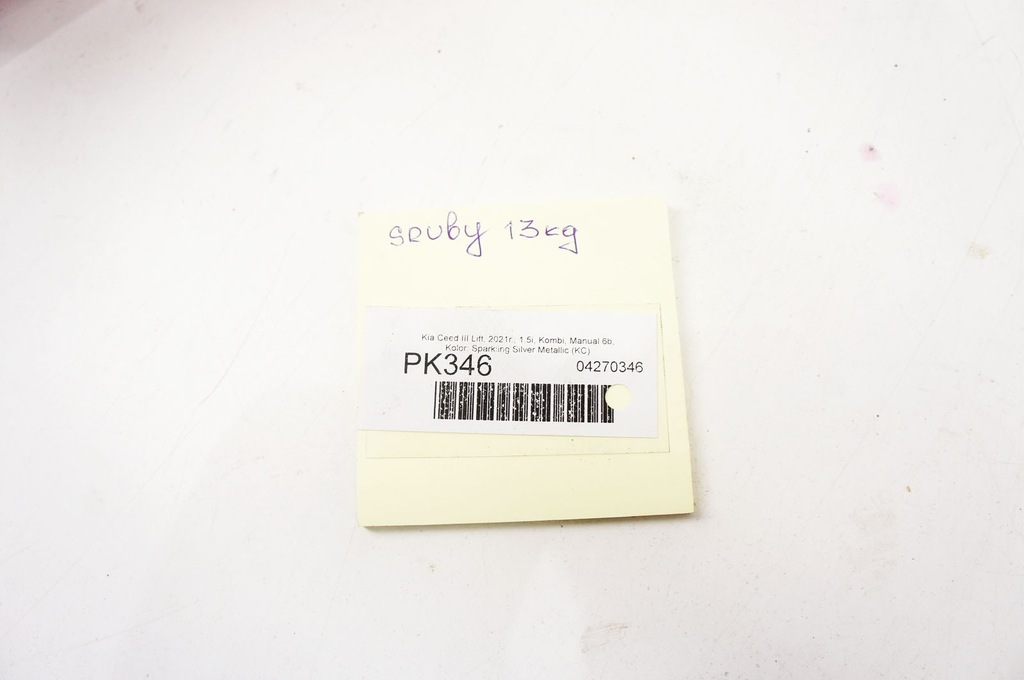 фото №6, Pk346 kia ceed iii болти гайки прокладки 13kg комплект