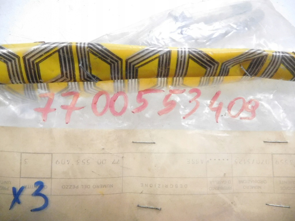 фото №7, Болт renault clio i оригинальный номер 7700553409