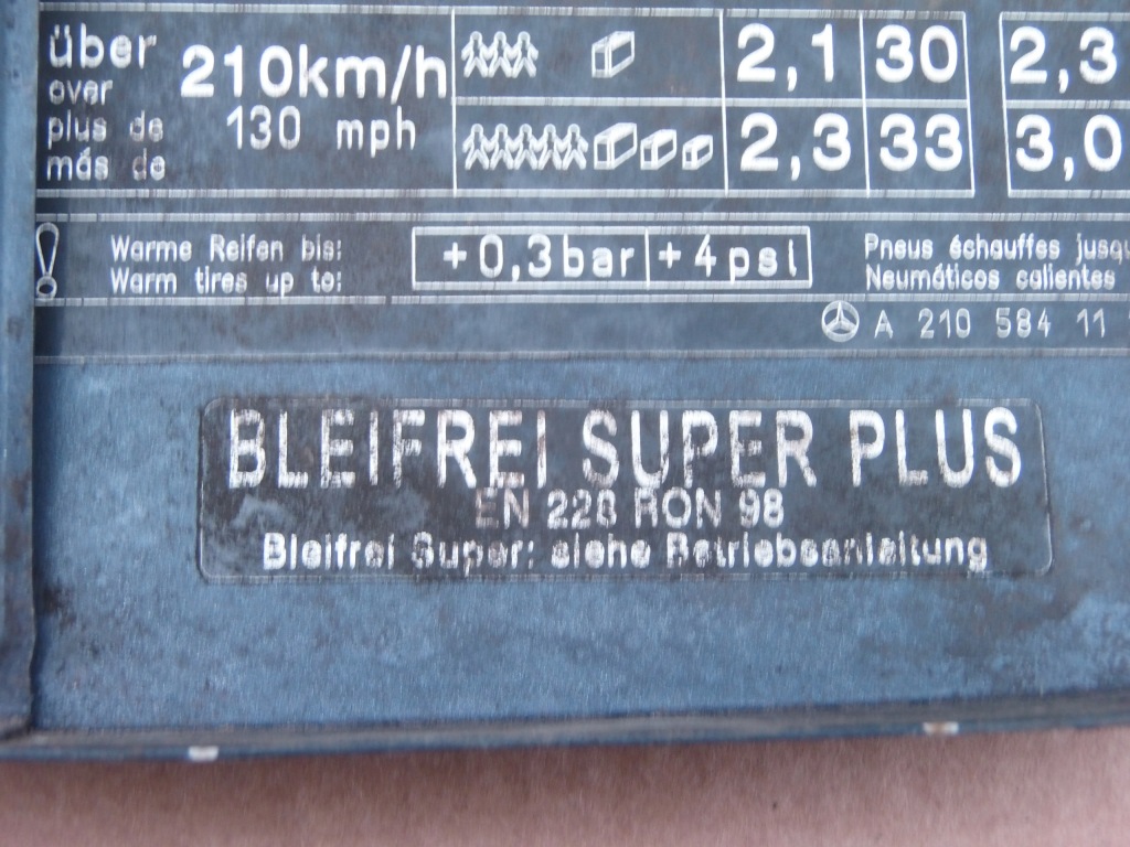 фото №7, Крышка заливной топлива a2105841139 mercedes w210 2.0 benz