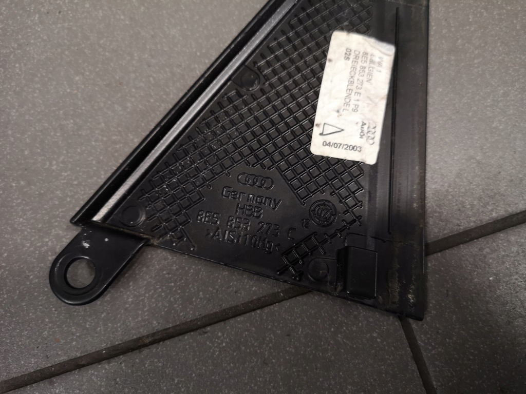 фото №6, Треугольник молдинг левая audi a4 b6 sedan 8e5853273e