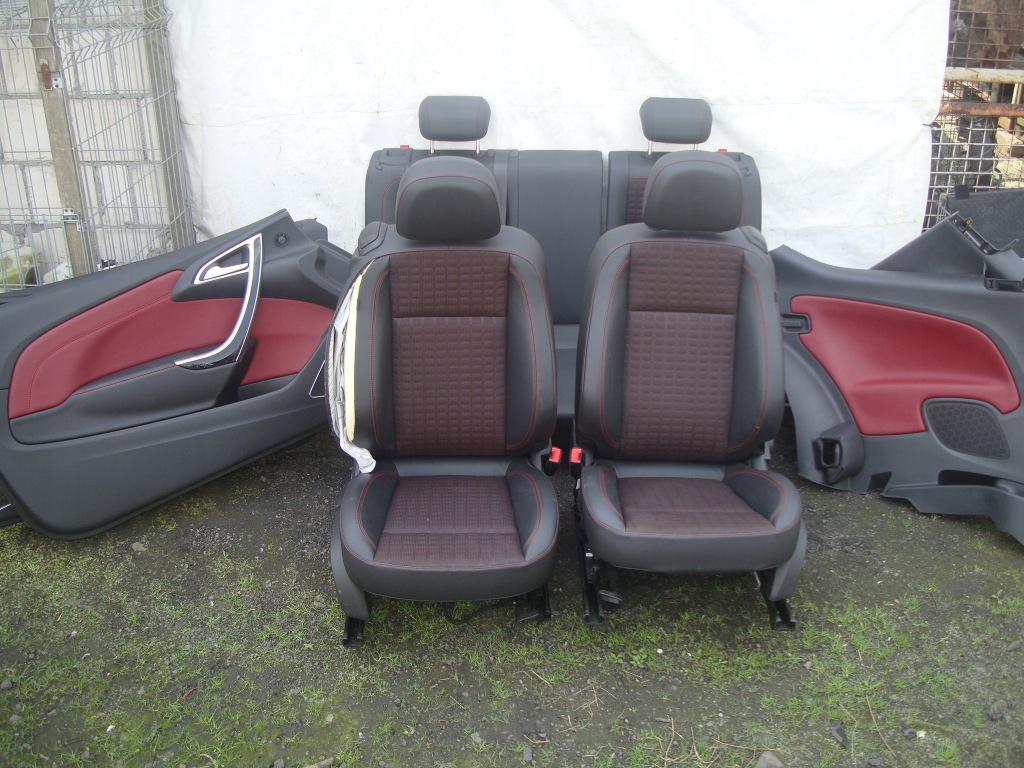 фото №1, Сидіння заднє сидіння обшивки шкіра astra j 4 gtc 11-18 europa