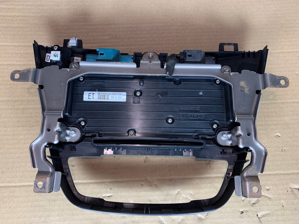 фото №7, Opel insignia панель радио кондиционера 13321292