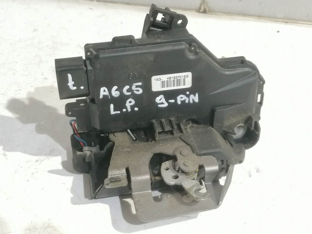 фото №1, Audi a6 c5 замок дверь левый передний 9 pin