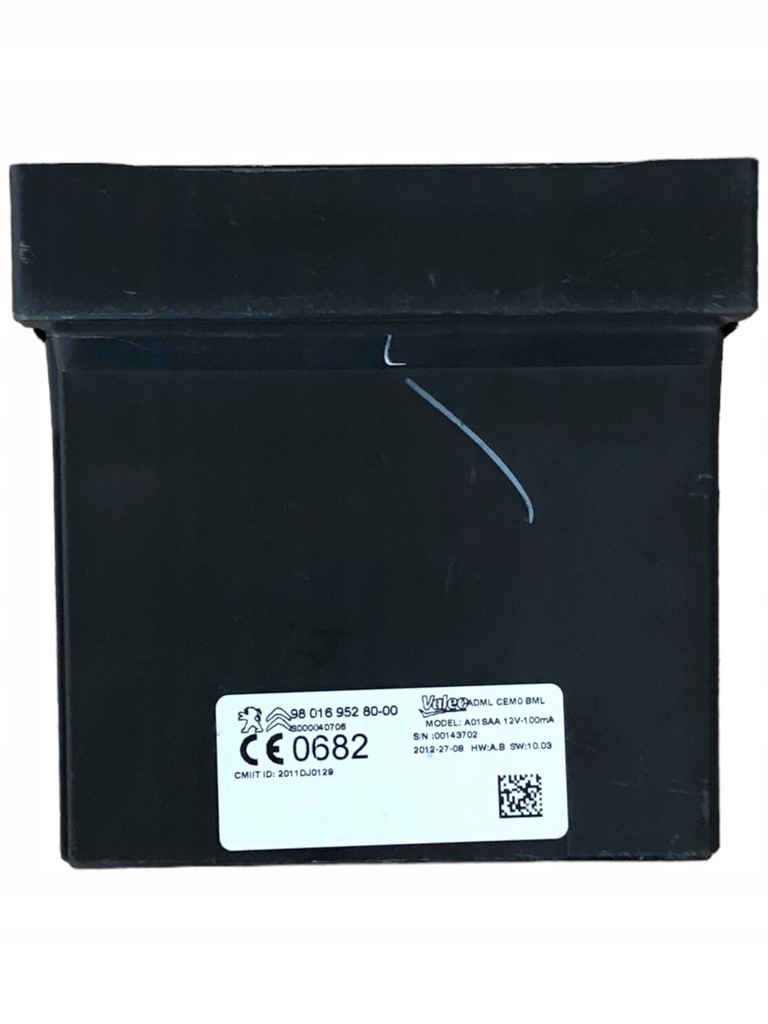 фото №1, Peugeot 508 модуль блок управления ecu 9801695280