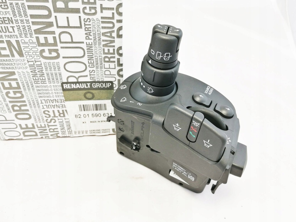 фото №3, Перемикач двірник renault clio iii 8201590631 оригінал