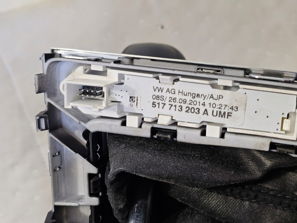 фото №8, Вибірник коробки домкрат автоматична коробка передач ручка чохол перемикання передач vw golf vii