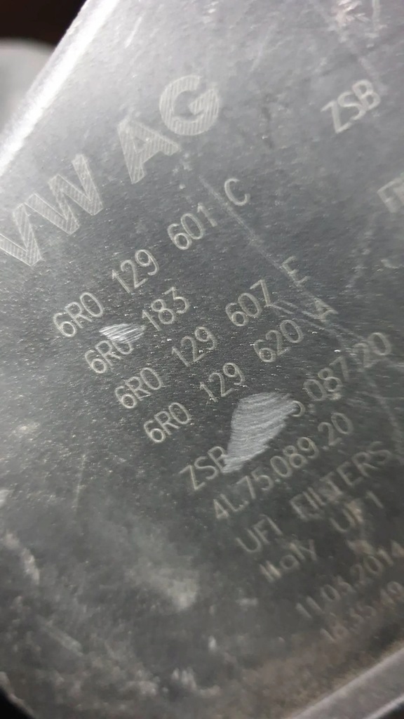 фото №5, Audi vw skoda seat 1.6 корпус фільтра повітря 6r0129601c 03l906461