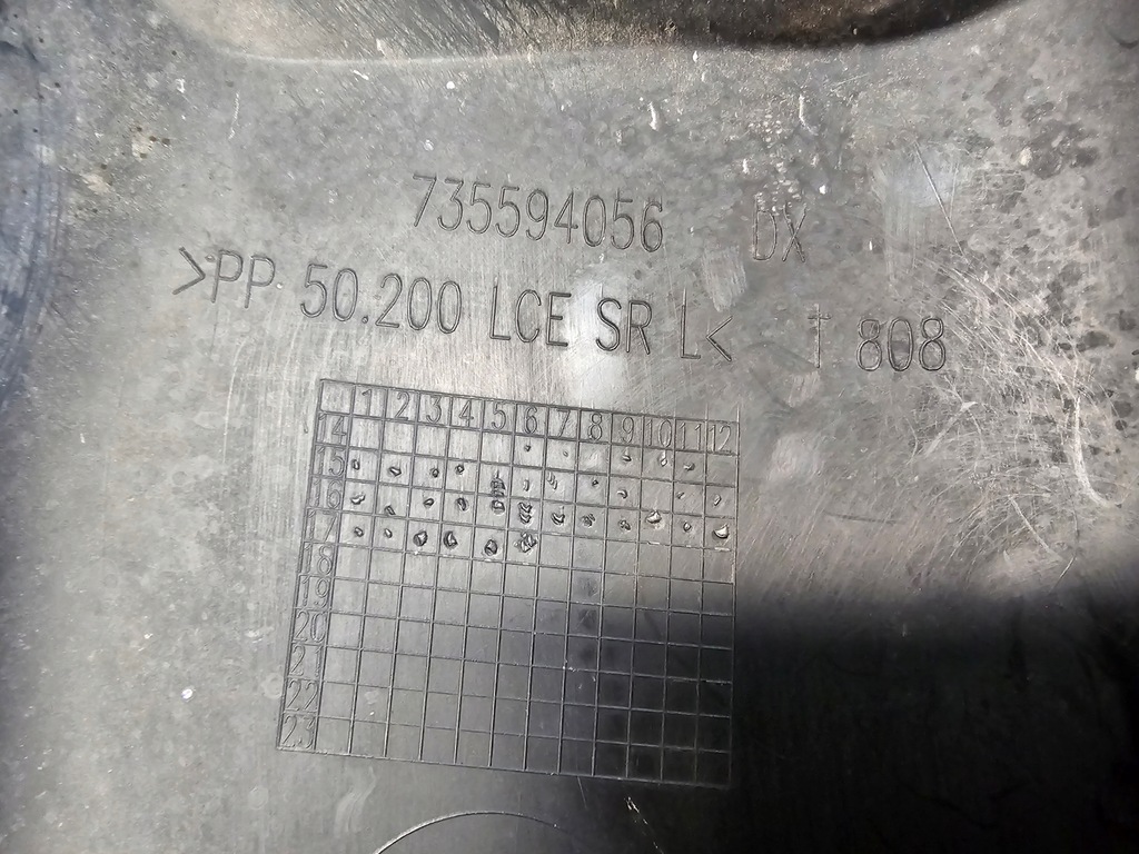 фото №9, Решётка бампера левая правая перед fiat doblo ii 2015 -